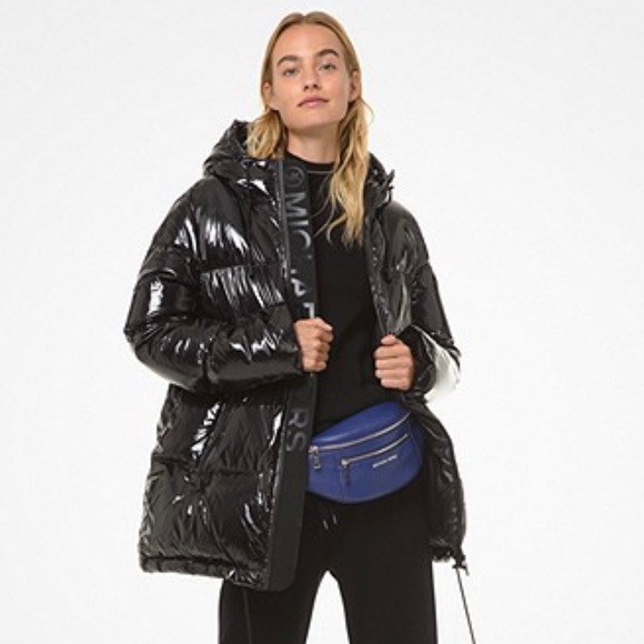 MK Black Puffer Jacket